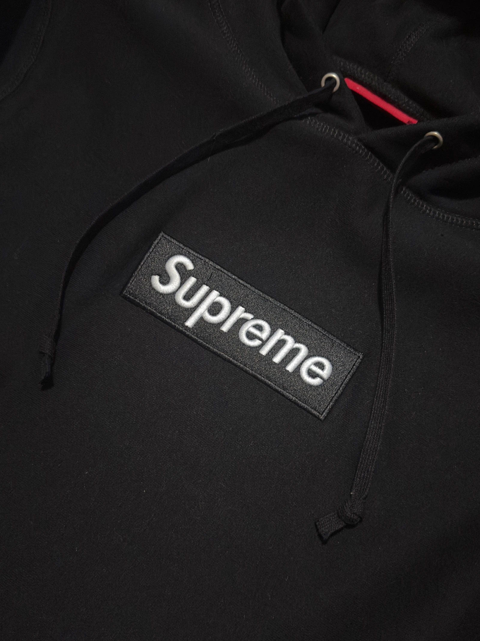 Supreme Box Logo Sweat à Capuche Noir – photo 4